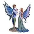 thumbnail image 2 of Amy Brown Fairy Couple And Baby Family Love Statue Fairies Pixies Fantasy Decor, 2 of 9