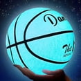 thumbnail image 2 of Brilla en la noche baloncesto tamaño 5 tamaño 6 Tamaño 7 niños adultos estudiante PU cuero suave al aire libre resistente al desgaste y antideslizante Fivean unisex, 2 of 2