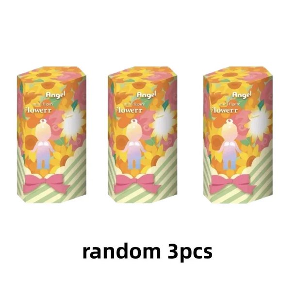 Caja ciega de la serie de flores de Anime Sonny Angel, juguetes para niños, figuras de la serie Angel Girls Candy House, decoraciones para autos, regalos de Navidad