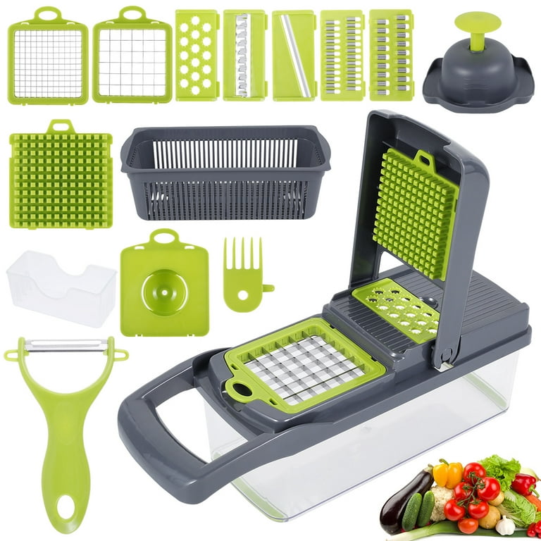 Chef's Supreme - Vegetable Dicer with 1-4 Stainless Blades, Each