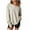 Gray-Fashion Sweatshirts, variant on Xcmzpl Womens Sweatshirts Loose Fit Solid Color Crewneck Sweatshirt Holiday Pullover Tops Tunic Long Sleeve Shirts Early Fall Fashion
