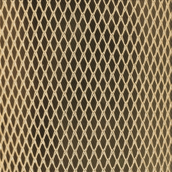 Ahgly Company Indoor Square Patterned Brown Sand Brown Area Rugs, 7' Square