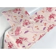 thumbnail image 3 of Nature Bed Runner Set, Repeating Flowers and Leaves Ornament on Pinkish-Tone Background, Decorative Bedding Scarf & a Pillow Sham for Hotels Homes, Twin, Dark Pink and Pale Fuchsia, by Ambesonne, 3 of 3