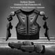 thumbnail image 3 of Toystoory Kid Full Body Armors Niños Motocross Equipo de protección Traje Guardia Motocicleta Chaleco Codo Rodillera para niñas Ropa Deportiva, Zapatos Verde S, 3 of 6
