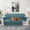 Blue/Beige, variant on LUXSHARE HOME Reversible Pet-Friendly Sofa Cover,Waterproof Washable,Elastic Straps