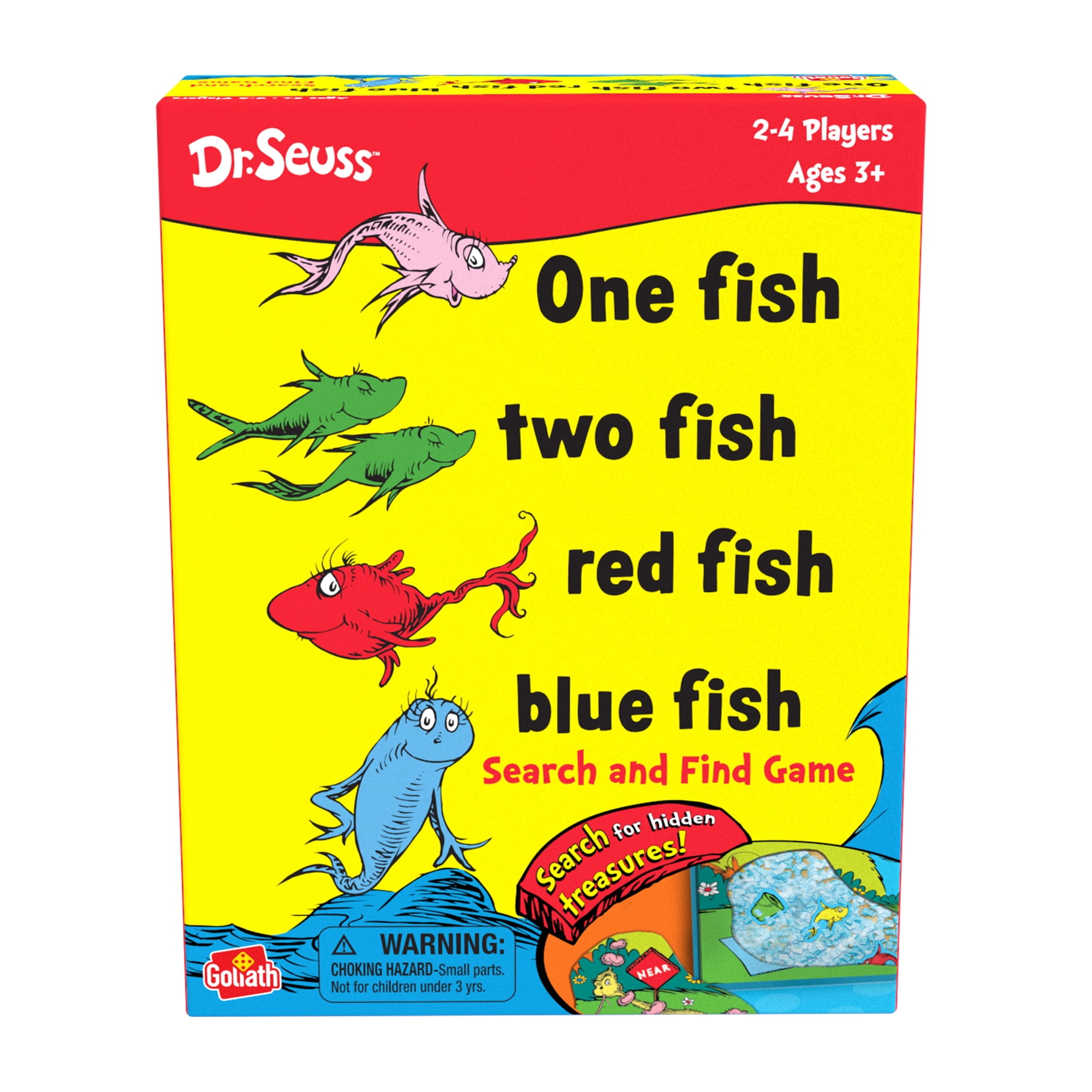 Goliath Dr. Seuss: One Fish, Two Fish, Red Fish, Blue Fish Game