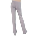 thumbnail image 7 of Lovskoo Plus Size Yoga Pants Women Loose High Waist Wide Leg Workout Out Leggings Casual Trousers Gray, 7 of 7
