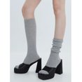 thumbnail image 6 of CoCoMangos Slouch Socks Pack For Women 80s Retro Scrunch Knee High Socks Long Slouchy Stacked Ribbed Boot Socks for Women Girls, 6 of 7