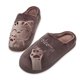 thumbnail image 2 of KAIYANG Pantuflas de algodón de invierno Pantuflas de dibujos animados Pantuflas antideslizantes (Tamaño: 35-36) 39-40 Marrón, 2 of 4