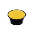 thumbnail image 5 of [300 Pack] 2 Oz Leak Proof Black Plastic Condiment Souffle Containers with Lids - Plastic Black Portion Cup with Plastic Lid Perfect for Sauces, Samples, Slime, Jello Shot, Food Storage, 5 of 8