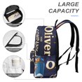 thumbnail image 4 of Oliver y su Pandilla-theme Backpack, Campus style schoolbag Bookbag with Adjustable Shoulder Straps And Large Zip Compartment, Unisex Travel Bags.42x30x15cm, 4 of 6