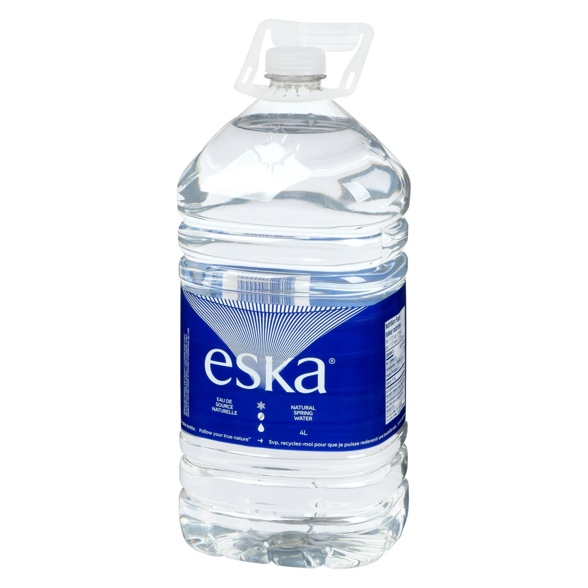 Eska Eau de Source Naturelle 4L Bouteille Eau de Source Naturelle
