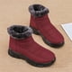 thumbnail image 5 of Botas de nieve de terciopelo para invierno, botas cortas para mujer, zapatos impermeables cálidos y gruesos para mujer Wmkox8yii ghj2202, 5 of 7