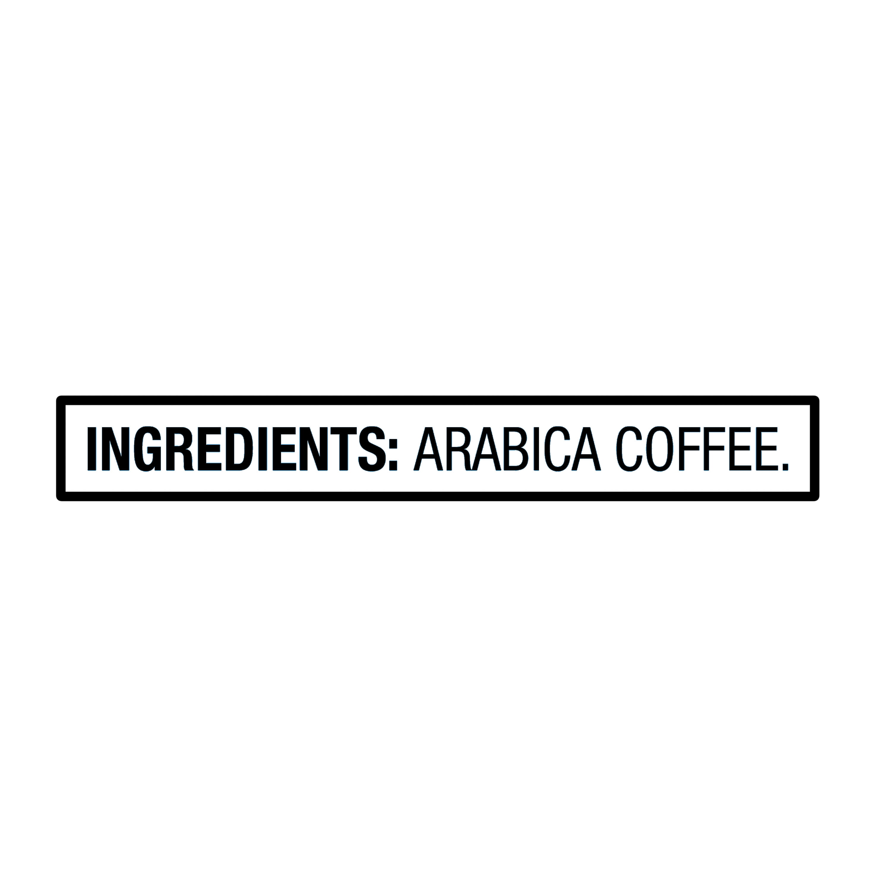 Great Value Arabica Half Caff Medium Roast Ground Coffee Pods, 12 Count