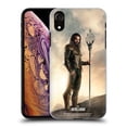 thumbnail image 1 of Head Case Designs Officially Licensed Justice League Movie Character Posters Aquaman Hard Back Case Compatible with Apple iPhone XR, 1 of 7