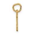 thumbnail image 2 of 14k Yellow GoldSmall Script Design Letter I Initial Charm Pendant, 2 of 4