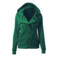 thumbnail image 1 of Sudaderas informales de manga larga para mujer con capucha y cremallera Fridja  hkj5059, 1 of 2