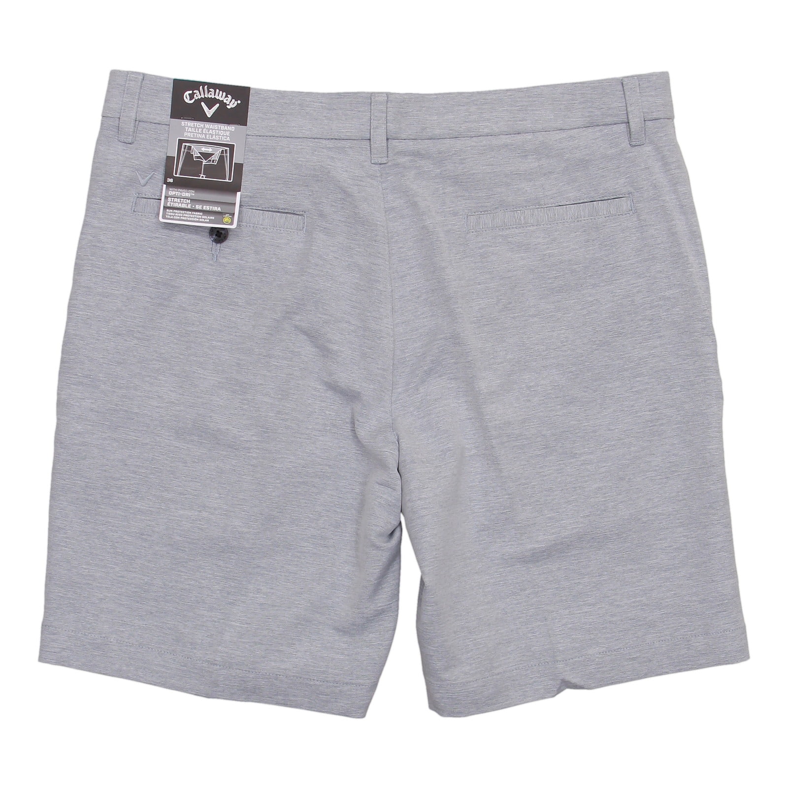 Callaway Golf Mens Opti-Dri Stretch Waist Flat Front Walking