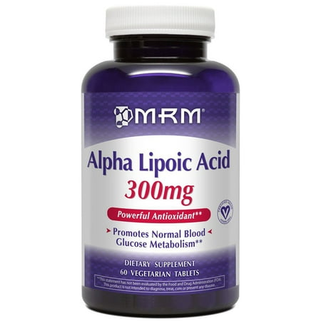 Acide alpha-lipoïque 300mg (libération prolongée) MRM (Metabolic Response Modifiers) 60 onglets