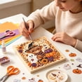 thumbnail image 3 of SUYOLL Halloween Pearl Art DIY Kit Cute 3D Diamond Painting For Adults Beginner Friendly Halloween Decor Seasonal And Party Craft Project Kit, 3 of 7