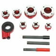 thumbnail image 4 of DENEST 3/8" to 2" BSPT Manual Pipe Threader Threading Plumbing Ratchet Type w/ Handle, 4 of 12