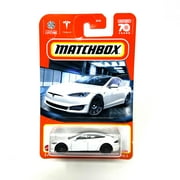 Matchbox Tesla Model S White Diecast Vehicle