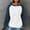 Navy, variant on HOMBOM Womens Waffle Sweatshirt Heavyweight Trendy Pullover with Pocket Colorblock Long Sleeve Hooded Green Tops for Women