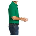 thumbnail image 3 of Yellow Rooster Men's Short Sleeve Core Blend Male Pique Polo Shirt Kelly XL, 3 of 6