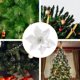 thumbnail image 2 of 36pcs Decoración de flores artificiales Diy Árbol de Navidad Flor de tres capas, 2 of 5