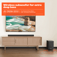 thumbnail image 6 of JBL Cinema SB550 3.1 Channel Soundbar with Wireless Subwoofer, Corded Electric, Bluetooth, 6 of 17