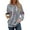 Gray, variant on Women's Oversized Winter Cute Floral Print Thin Hooded Sweatshirt Pullover with No Pocket for Trendy Fall Clothes
