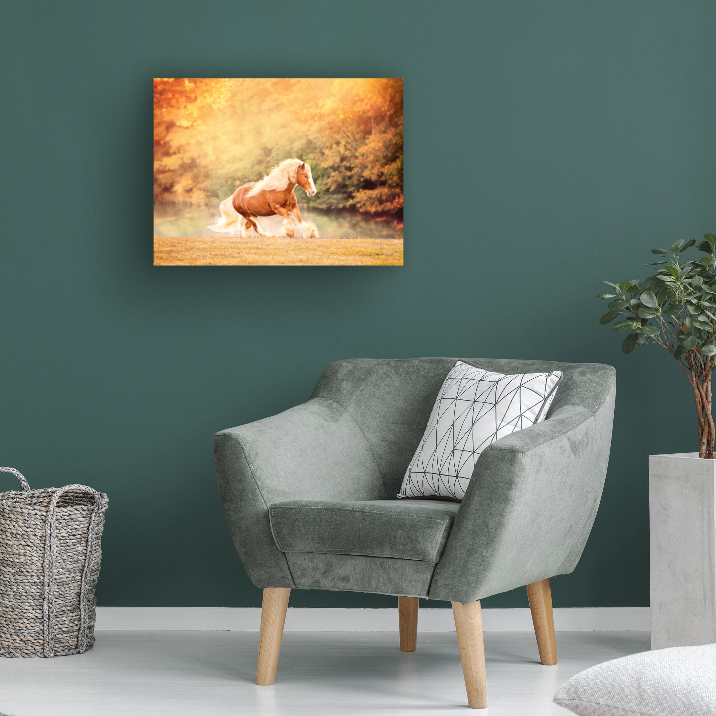 PHBurchett 'Horse Motion II' Canvas Art
