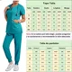 thumbnail image 2 of Médicas Ropa De Trabajo Médico Pijamas Uniforme Quirúrgico, 2 of 4