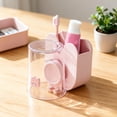 thumbnail image 4 of Outdor Practical Bathroom Sump Organizer For Toothbrushes And Mouthwash Cups Wall M Mounted Storage Rack For Countertop Tidy Space Hassle Cleaning, 4 of 4
