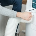 thumbnail image 4 of Tuyau d'Admission/d'Échappement pour Climatiseur Portable Diamètre PVC Rallonge de Conduit pour Tuyau de Remplacement de Climatiseur Portable, Direction de l'Installation Antihoraire, 4 of 9