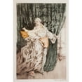 thumbnail image 3 of Louis Icart 14x18 Black Modern Framed Museum Art Print Titled - Masquerade (1928), 3 of 5