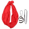 thumbnail image 1 of Balançoire Intérieure Extérieure Hamac pour Enfants, Hamac Extensible pour Enfants Compétences d'Apprentissage Confortable Relaxation pour Jouer Rouge, 1 of 8