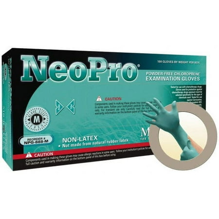 10 Pack Microflex NPG-888-XL Disposable Gloves, Size X-Large, Neoprene