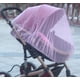 thumbnail image 1 of 1 pieza (rosa, aprox. 150 cm de diámetro) Mosquitera universal para cochecito y cochecito - Protección contra mosquitos y avispas, red fina y resistente,, 1 of 5