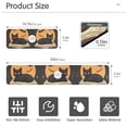 thumbnail image 3 of Yayeee Faucet Mat for Kitchen Sink 30" Diatomite Long Splash Guard Pad, Orange Halloween Cat, 3 of 7