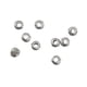 thumbnail image 5 of 100 Piezas Ronda Rondelle Rueda Espaciador Espaciador Abalorios de Joyería de Bricolaje Haciendo Hallazgos - Color de Plata, 5 of 9