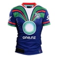 thumbnail image 2 of Camiseta de local ajustada para jugadores masculinos de New Zealand Warriors 2024, 2 of 5