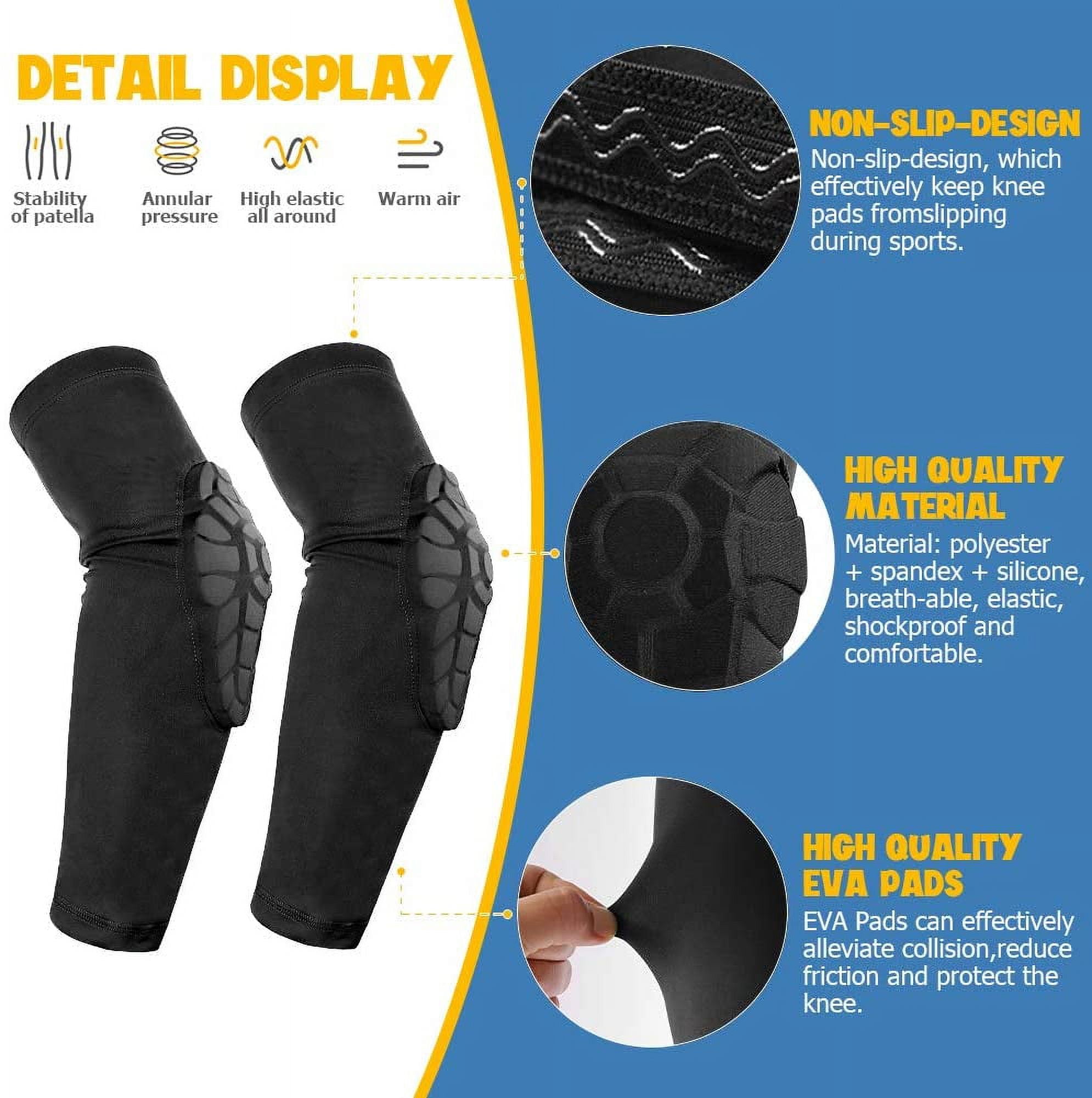 Honeycomb Calf Compression Knee Pads Arm Pads For Basketball, Cycling,  Football Sports Safety Shin Guards From Vanilla12, $11.58