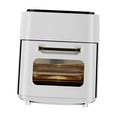 thumbnail image 3 of Rongfmy Friteuse à Air Chaud Compacte Fenêtre de Cuisson Visible Portable Facile à Nettoyer 15 L Écran Tactile Antiadhésif pour Rôtir Cuire Croustiller Réchauffer Blanc, 3 of 9