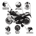 thumbnail image 2 of Moto Montable para Niños Electrica The Baby Shop - 628 Luz LED 12V Blanco -, 2 of 7