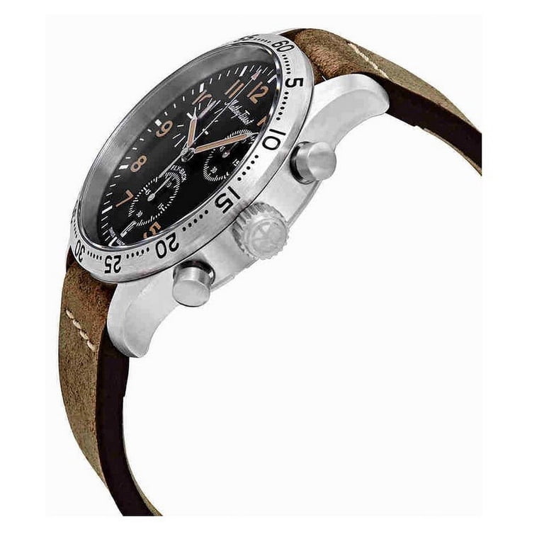 Mathey-Tissot Flyback Type 21 Chronograph Black Dial Men's Watch