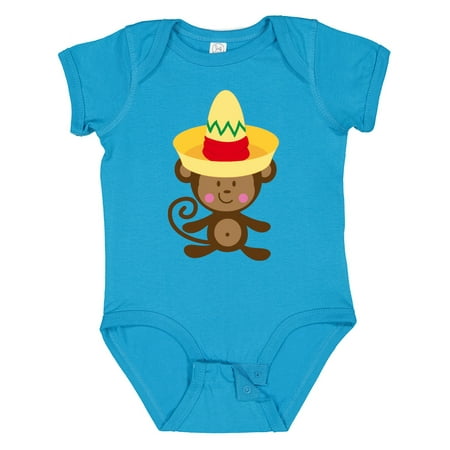 

Inktastic Cinco De Mayo Monkey Gift Baby Boy or Baby Girl Bodysuit