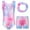 Style 11, variant on Girls Gymnastics Leotards with Shorts Kids Toddler Tumbling Outfits Sleeveless Sparkle Ballet Dance Activewear Leotard Biketards 5-14 Years