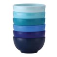 thumbnail image 1 of French Bull - Ensemble de mini bols 4" 6 pièces - Nuances de bleu, 1 of 9