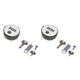 thumbnail image 4 of Maytalsory Combination Cam Lock Tongue Camlock for Cabinet Door Gold Mailbox 26mm 2Set, 4 of 6